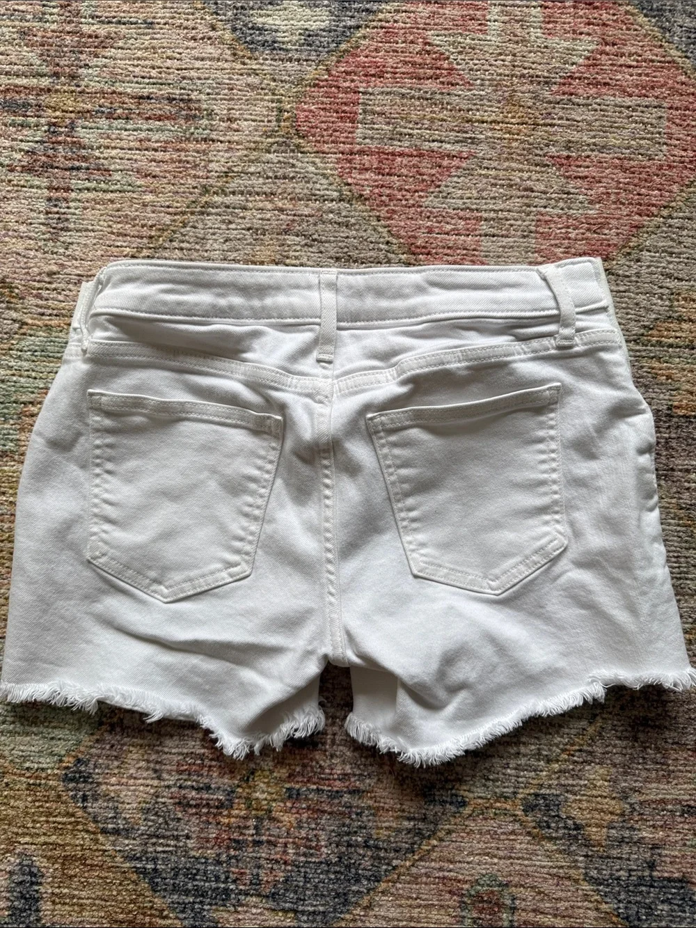 GAP White Denim Jean Shorts